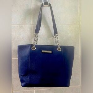 Calvin Klein Navy blue shoulder bag